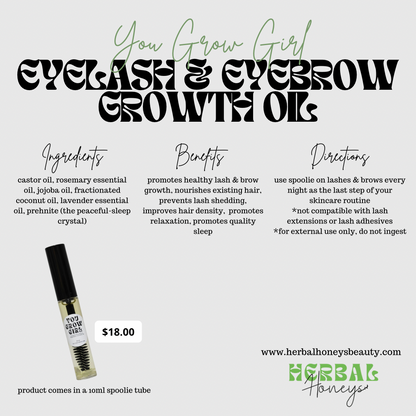 Eyelash & Eyebrow Nighttime Growth Oil